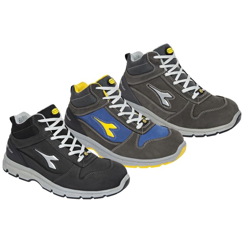 foto del prodotto scarpe antinfortunistiche diadora run ll high s3 esd src 43 nero