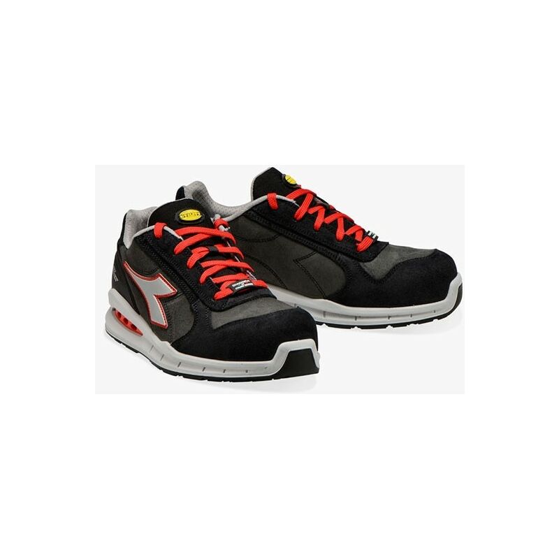 foto del prodotto scarpe antinfortunistiche diadora run net airbox low s3 src grigio rosso 701.176221 size 38