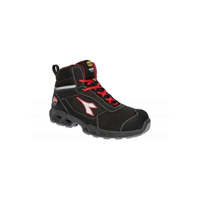 foto del prodotto scarpe antinfortunistiche diadora shark engine high s3s fo sr esd rosso nero 701.181227 size 41000000