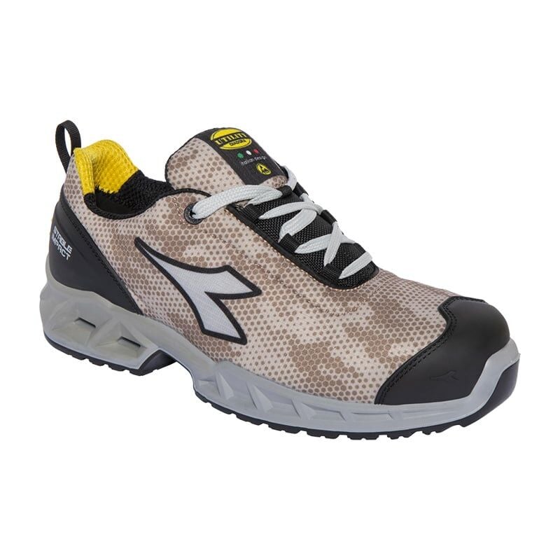 foto del prodotto scarpe antinfortunistiche diadora shark stable impact low s1p src esd beige 35 fango