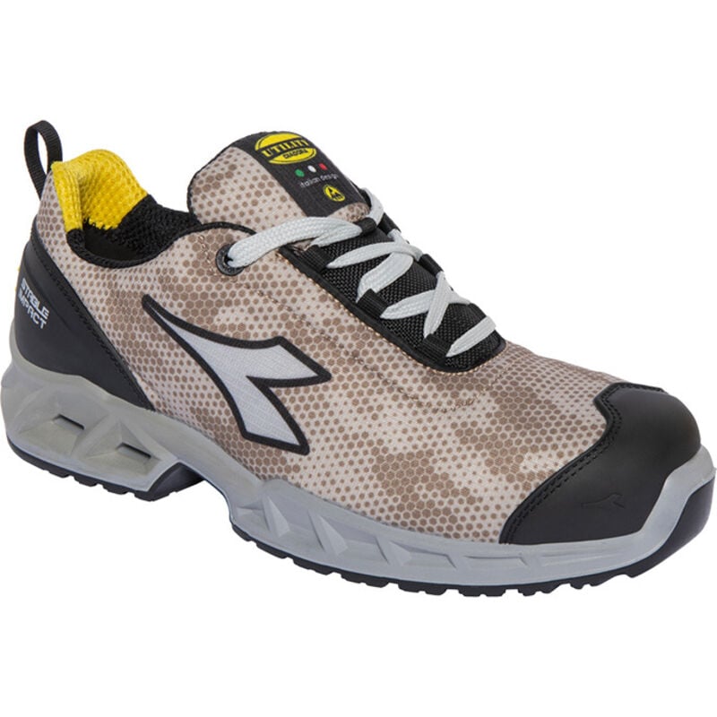 foto del prodotto scarpe antinfortunistiche diadora shark stable impact low s1p src esd beige 38 fango