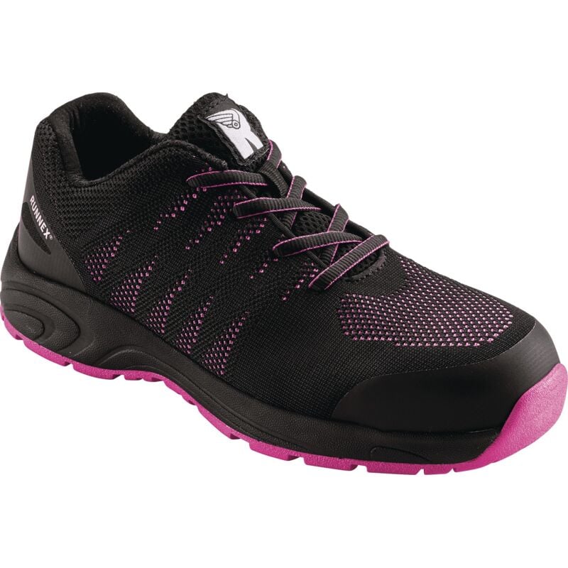 foto del prodotto scarpe antinfortunistiche donna girlstar 5180 taglia 39 nero rosa s1p src pes runnex
