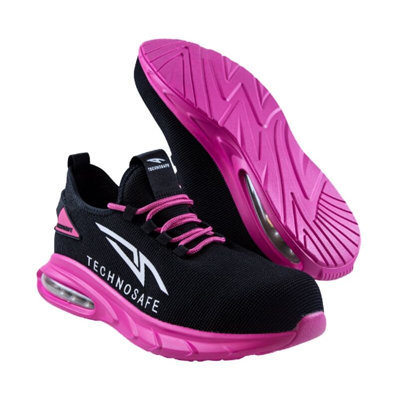 foto del prodotto scarpe antinfortunistiche donna technosafe neon s1pl sr esd 40 fucsia