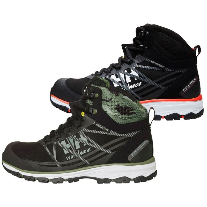 foto del prodotto scarpe antinfortunistiche helly hansen chelsea evolution mid s3 ht 39 nero arancione