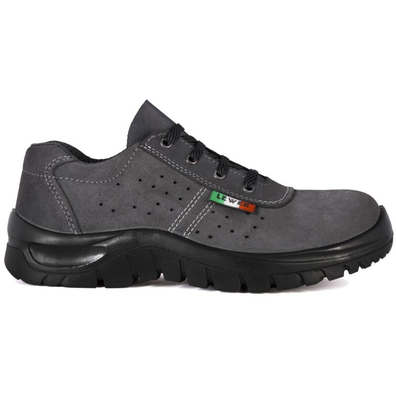 foto del prodotto scarpe antinfortunistiche lewer 3101 s1p src 45 grigio scuro