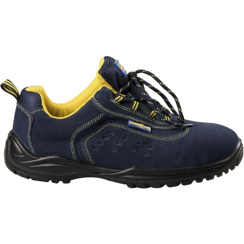 foto del prodotto scarpe antinfortunistiche metal free s1p in pelle scamosciata blu numero 39 goodyear