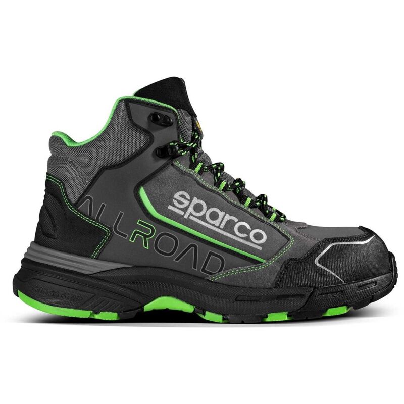 foto del prodotto scarpe antinfortunistiche sparco all road leap esd s3 grigio verde 48