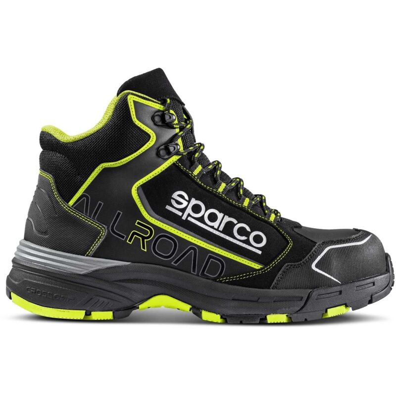 foto del prodotto scarpe antinfortunistiche sparco all road motegi s3 nero giallo 40