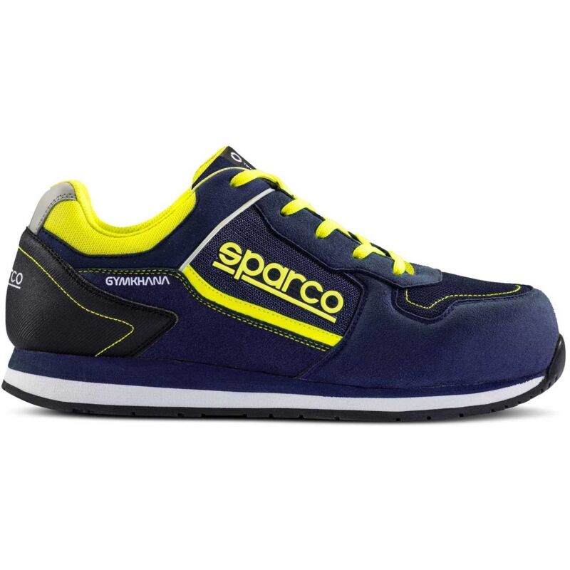 foto del prodotto scarpe antinfortunistiche sparco gymkhana dani s1p blue navy giallo 48