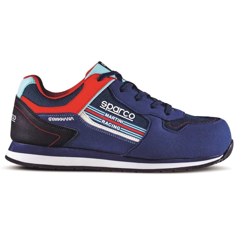 foto del prodotto scarpe antinfortunistiche sparco gymkhana martini s1p blue rosso 39