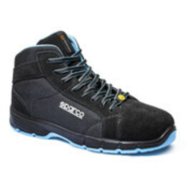 foto del prodotto scarpe antinfortunistiche sparco horizon-h fargo s3s nero azzurro 45