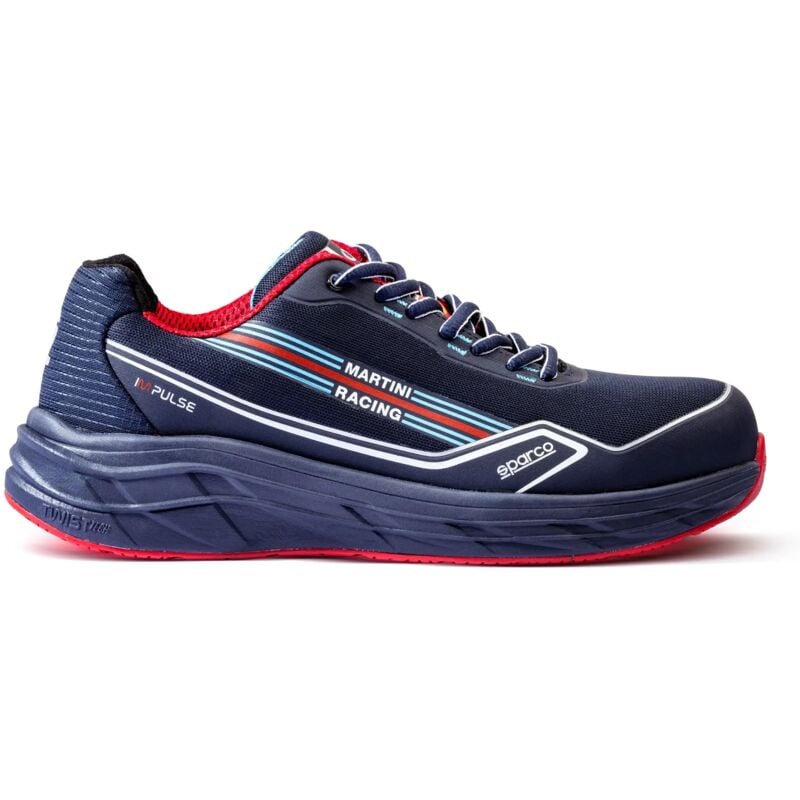 foto del prodotto scarpe antinfortunistiche sparco impulse corsica s1ps blue rosso 45