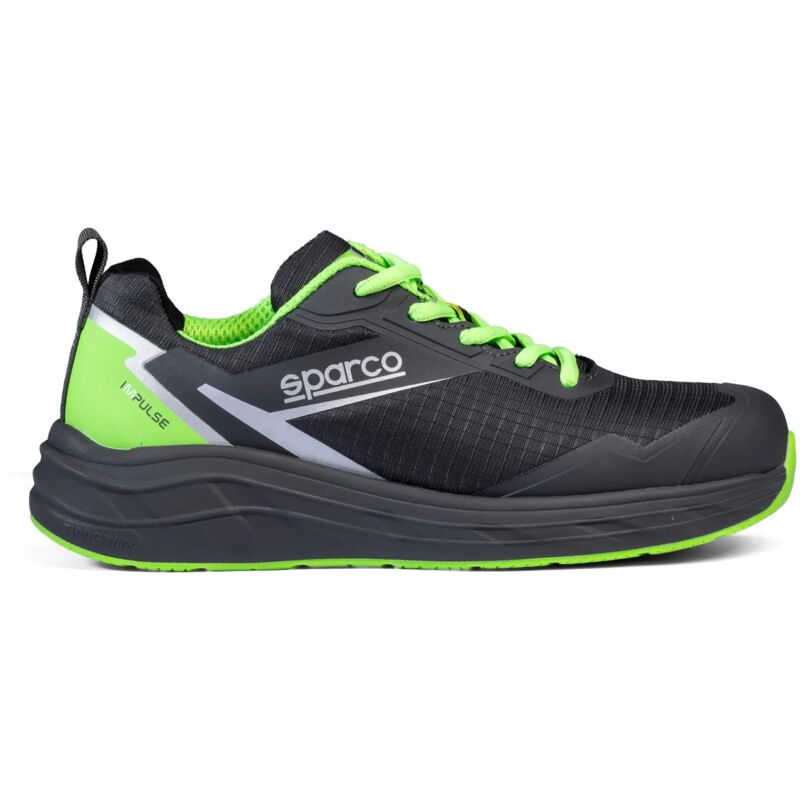 foto del prodotto scarpe antinfortunistiche sparco impulse lucas s3s nero giallo fluo 48