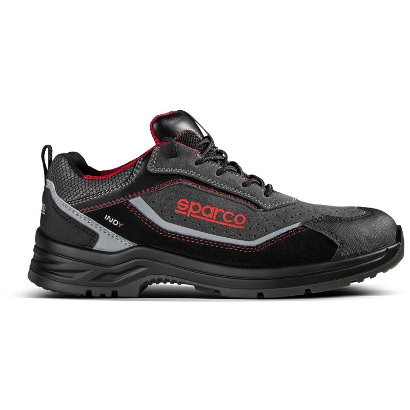 foto del prodotto scarpe antinfortunistiche sparco indy detroit s1p esd nero rosso 48
