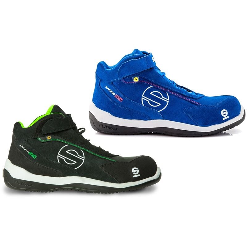 foto del prodotto scarpe antinfortunistiche sparco racing evo s3 esd src 38 blu