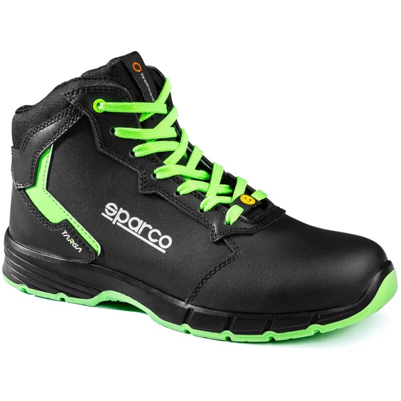 foto del prodotto scarpe antinfortunistiche sparco targa h willy s3s nero verde 38