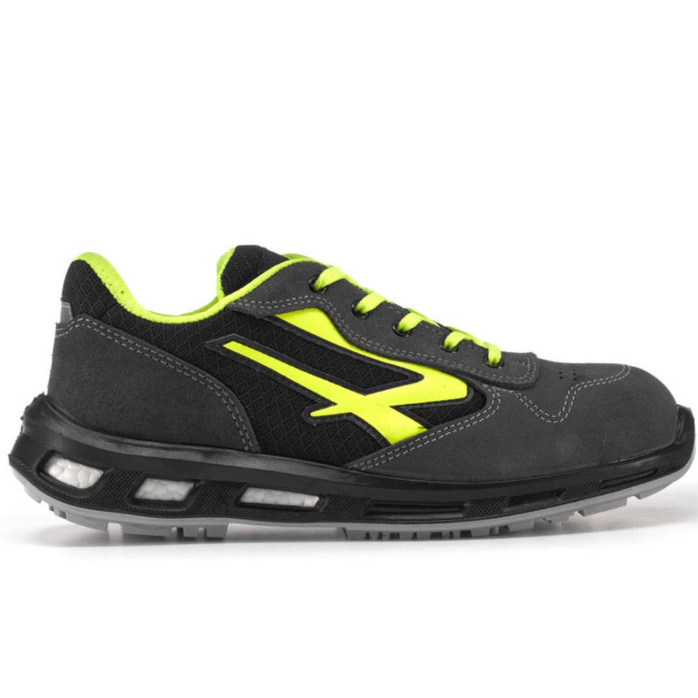 foto del prodotto scarpe antinfortunistiche traspiranti leggere basse s1p src esd red lion yellow taglia- 45, confezione 1