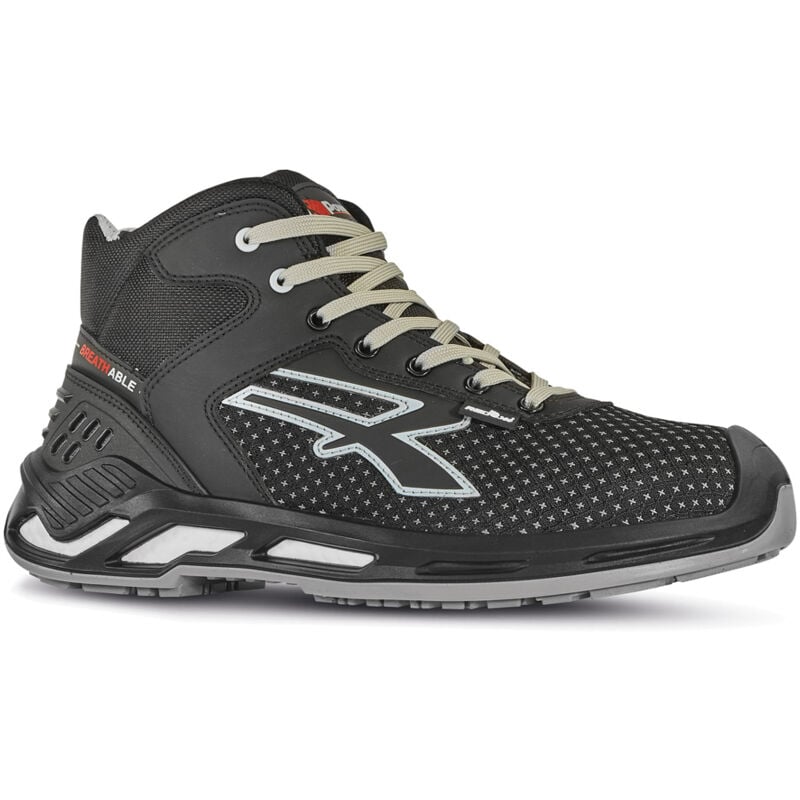 foto del prodotto scarpe antinfortunistiche u power jacob s3 src ci esd 48 nero grigio