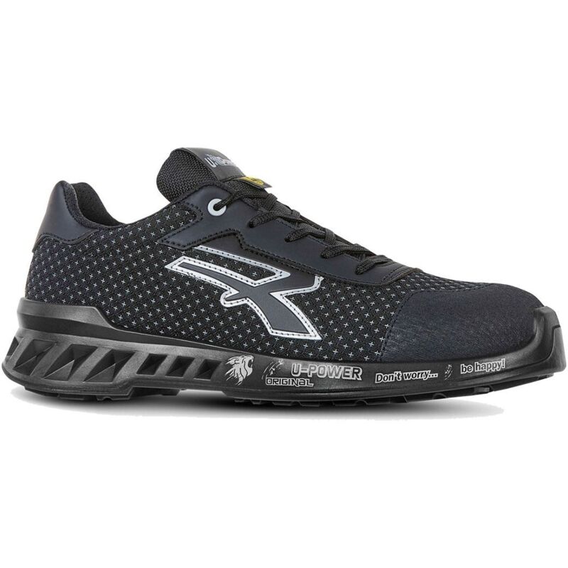 foto del prodotto scarpe antinfortunistiche u power logan s3 linea redleve nero grigio 41