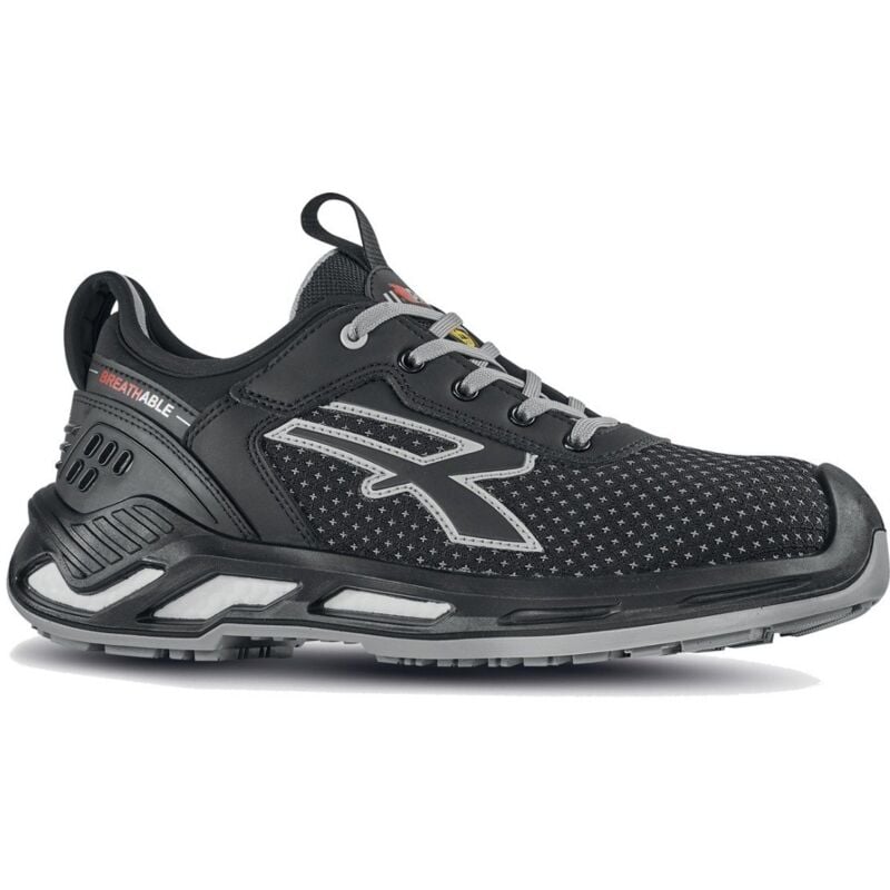 foto del prodotto scarpe antinfortunistiche u-power marlin s3 src ci esd - 40 - nero grigio