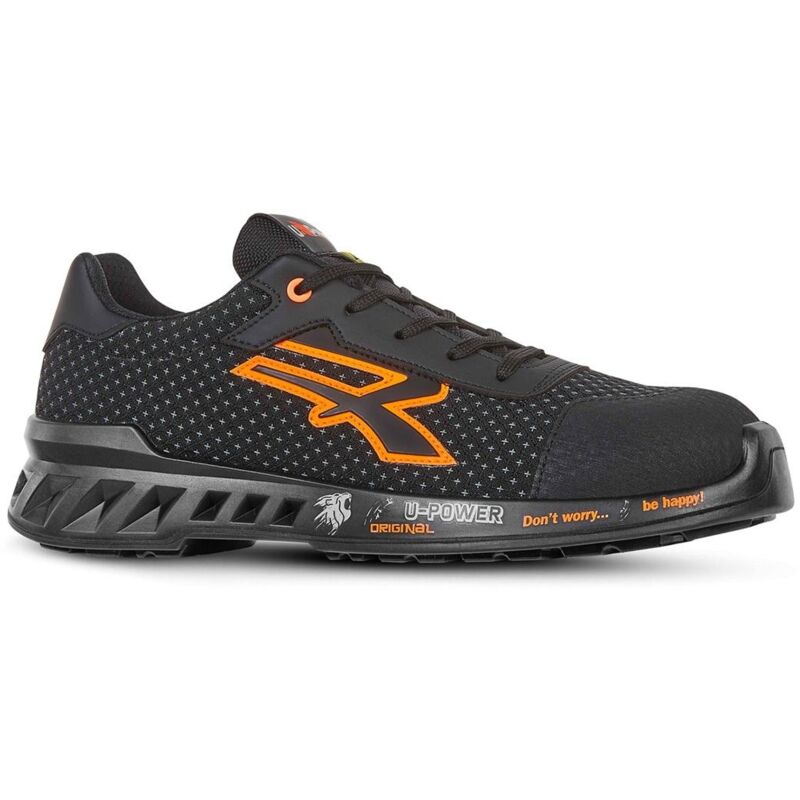 foto del prodotto scarpe antinfortunistiche u power peter s3 linea redleve nero arancio 35