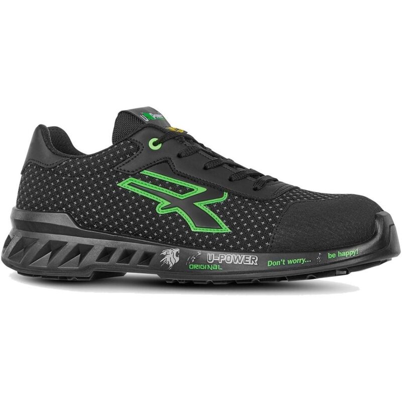 foto del prodotto scarpe antinfortunistiche u power steve s3 linea redleve nero verde 45