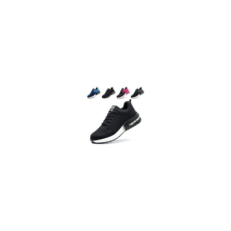 foto del prodotto scarpe antinfortunistiche uomo donna sneaker antinfortunistiche leggere e comode suola bianca,40 rapanda