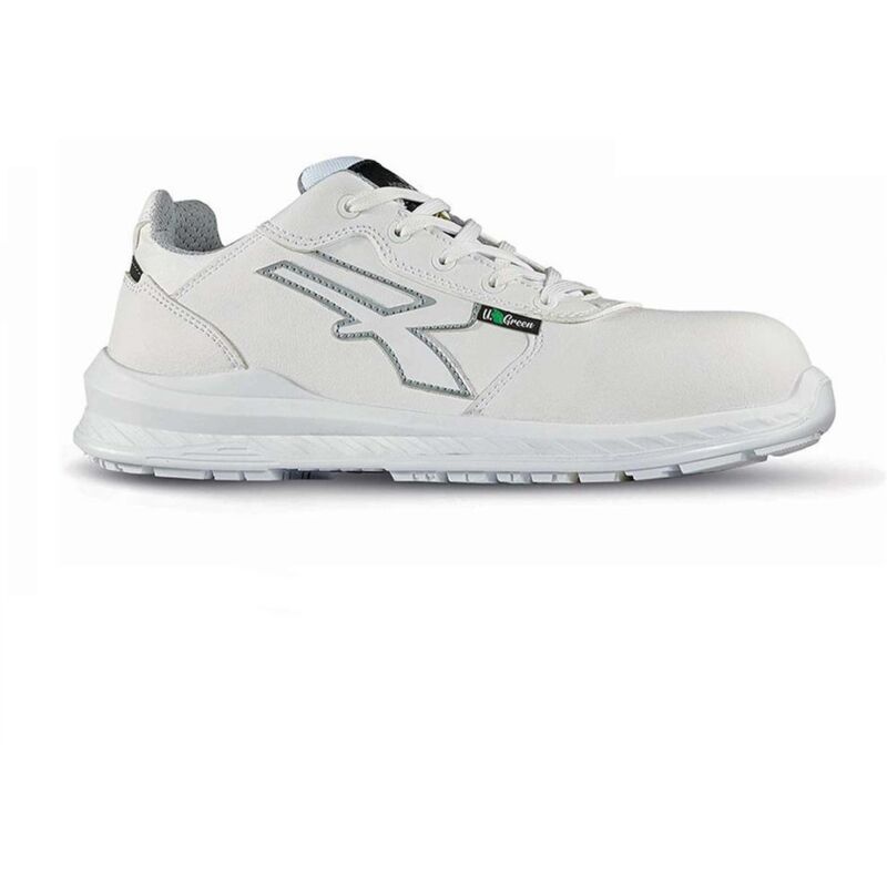 foto del prodotto scarpe antinfortunistiche upower maple s3 green line bianca 39