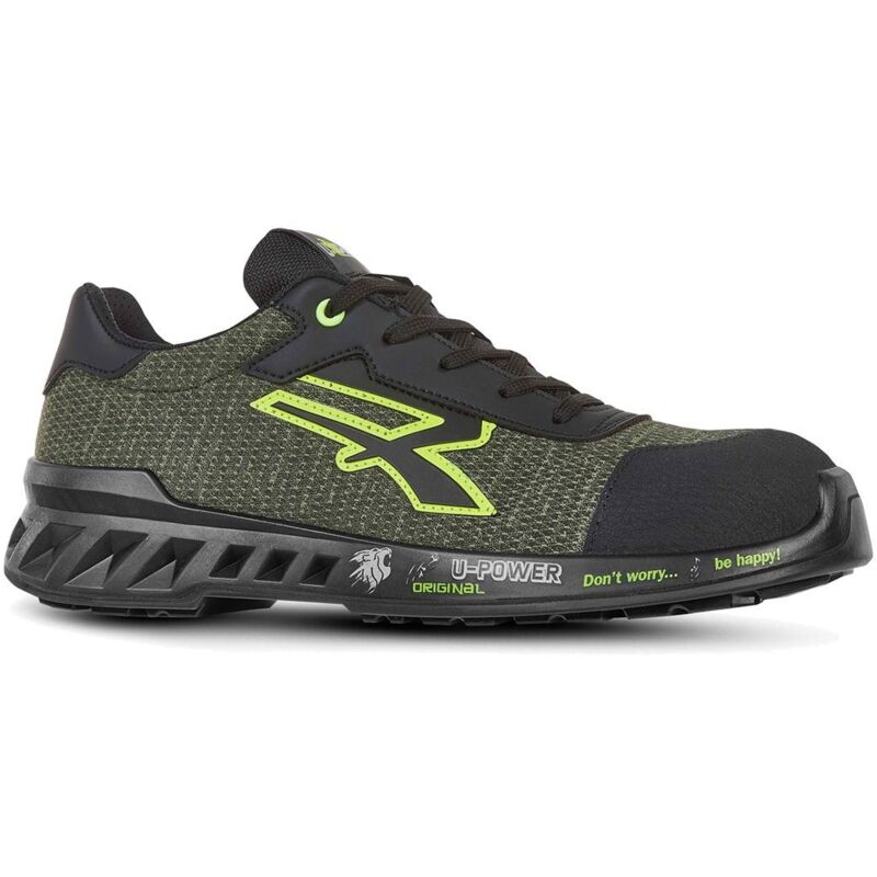 immagine 0 del prodotto scarpe antinfortunistiche upower robin s1p linea redleve nero giallo 37