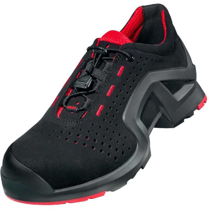 foto del prodotto scarpe antinfortunistiche uvex 1 s1p src esd 85192 41 nero rosso