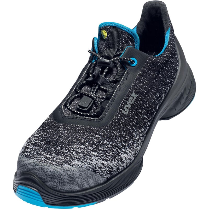 foto del prodotto scarpe basse antinfortunistiche uvex 1 g2 s1p src esd 45 nero azzurro
