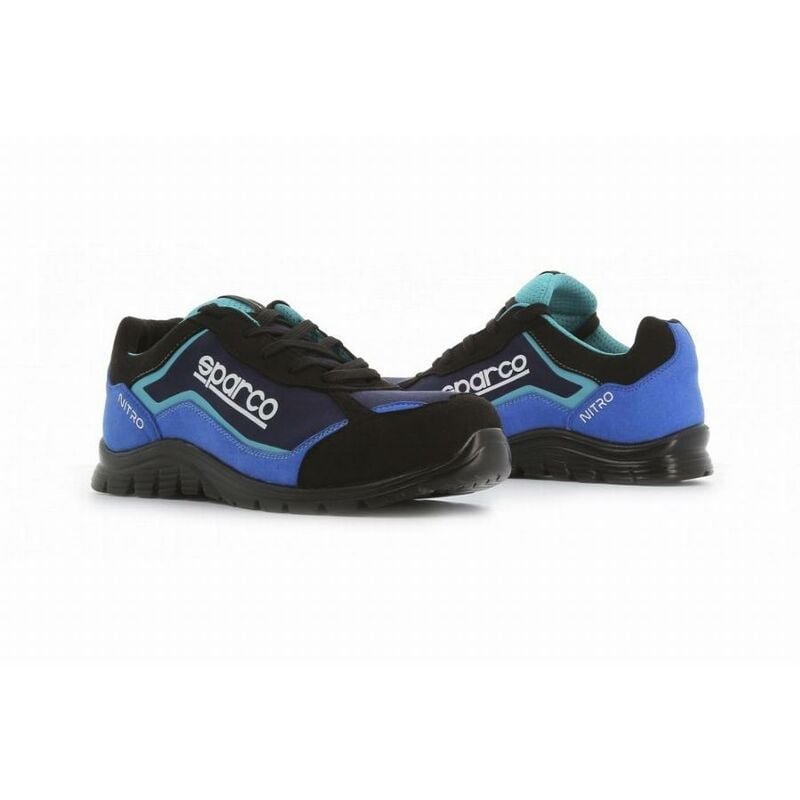 immagine 0 del prodotto scarpe basse sparco nitro s24 s3 blu e nero misura 38 nitro 07522 nraz 38