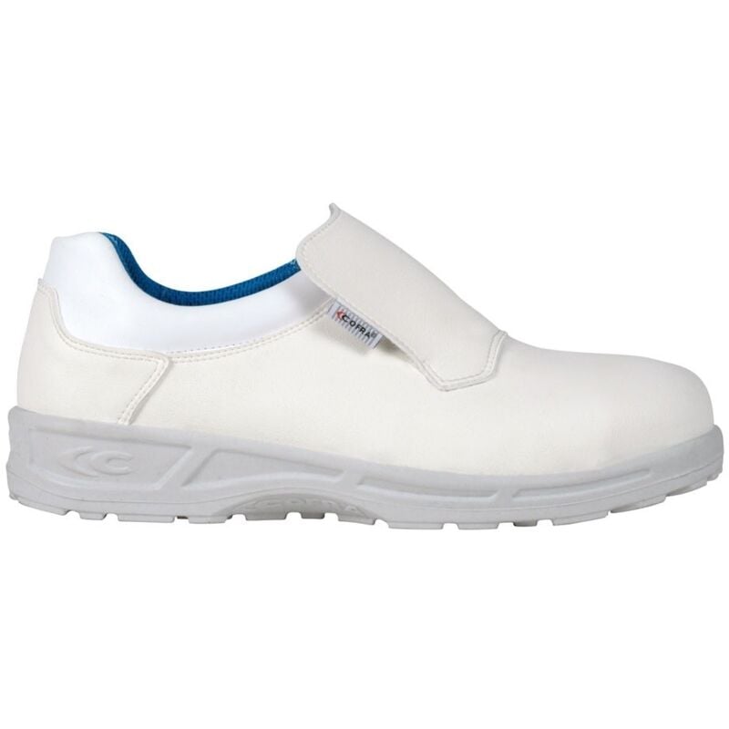 foto del prodotto scarpe cofra cadmo s2 bianche senza lacci bianco panna 36