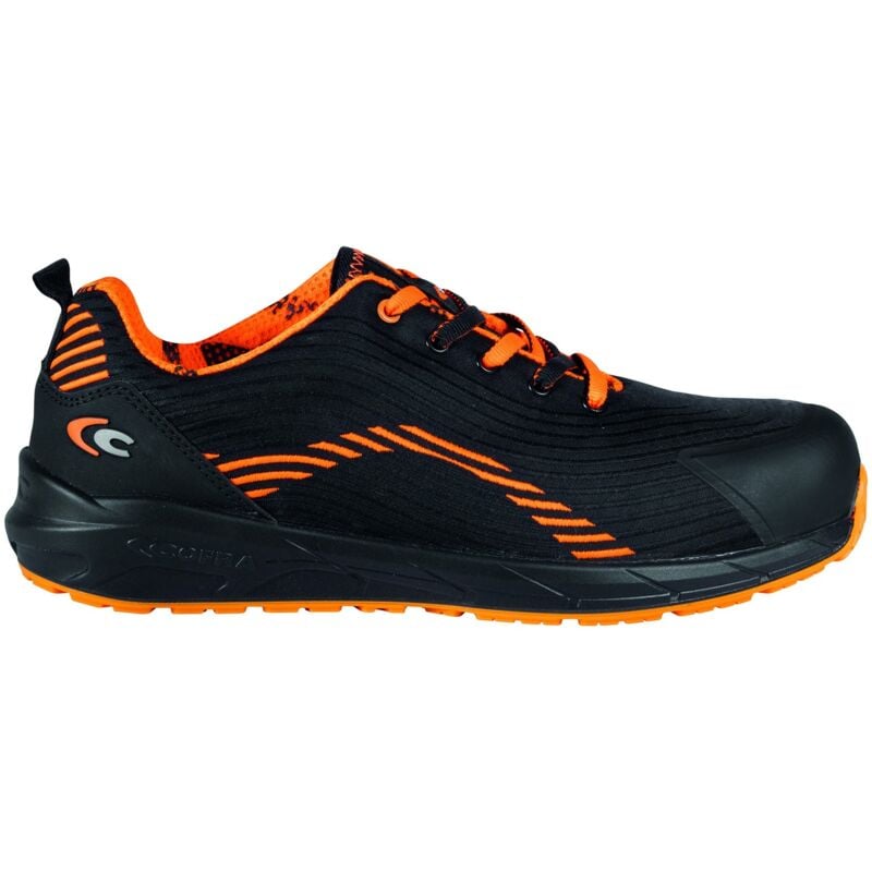 foto del prodotto scarpe cofra performance dips s3s fo sr nero arancione 39