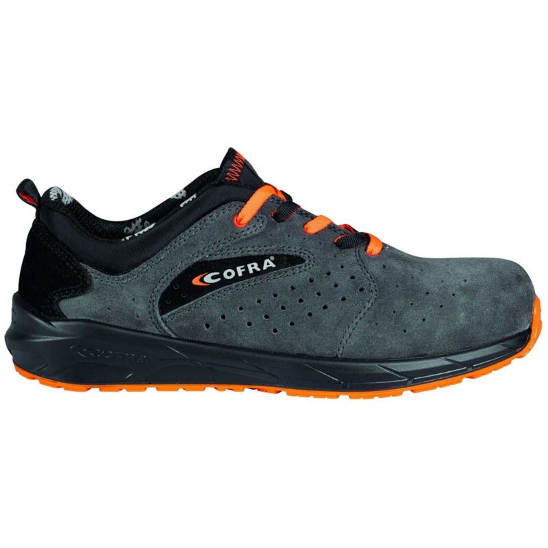 foto del prodotto scarpe cofra performance fartlek s1ps fo sr grigio arancione 39