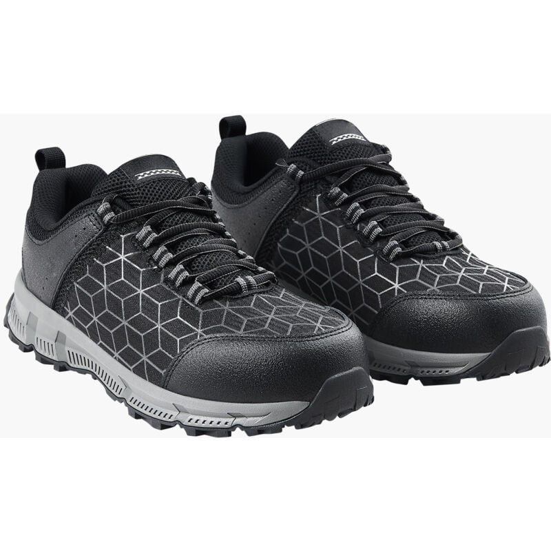 foto del prodotto scarpe con punta in acciaio da uomo, taglia usa 10,5 larghe, scarpe da lavoro sportive di sicurezza ammortizzate da uomo mophorn