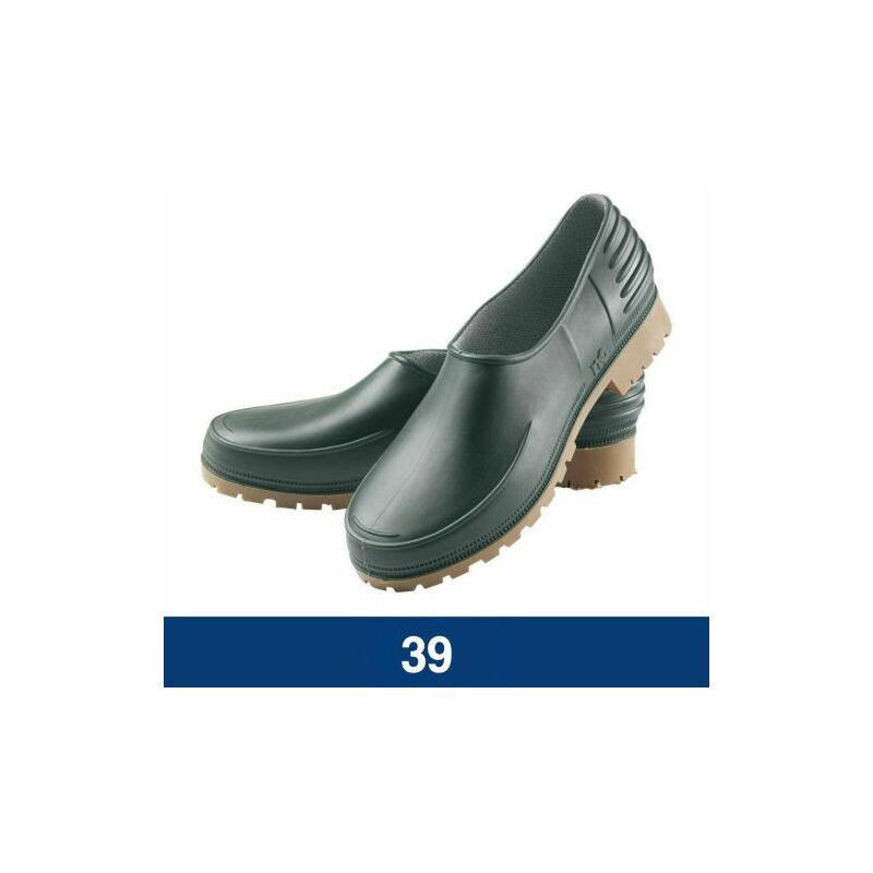 foto del prodotto scarpe da giardino orto terreno in pvc con tacchetto verde carrarmato 33807v 39 38871 