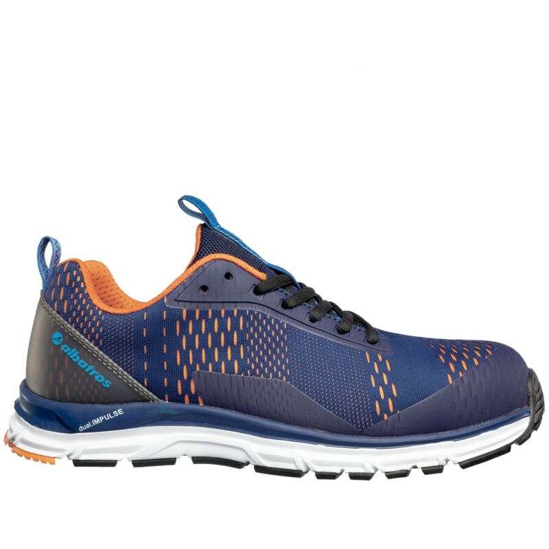 foto del prodotto scarpe da lavoro albatros aer55 impulse blu orange low s1p esd hro sra 37