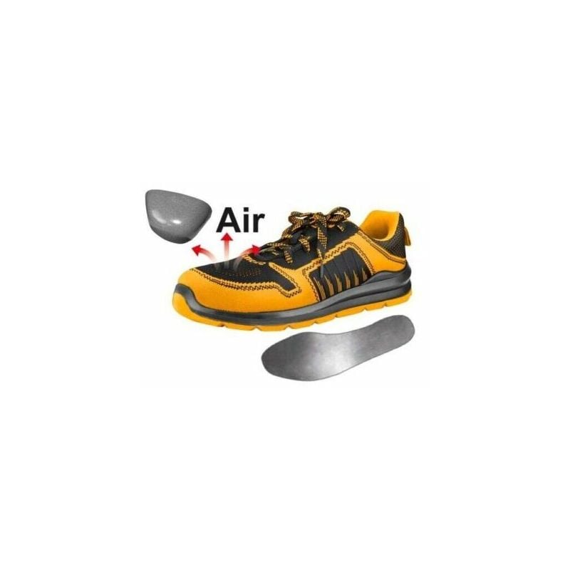 foto del prodotto scarpe da lavoro antinfortunistica ingco bassa in camoscio bli smash s1p sr num. 40