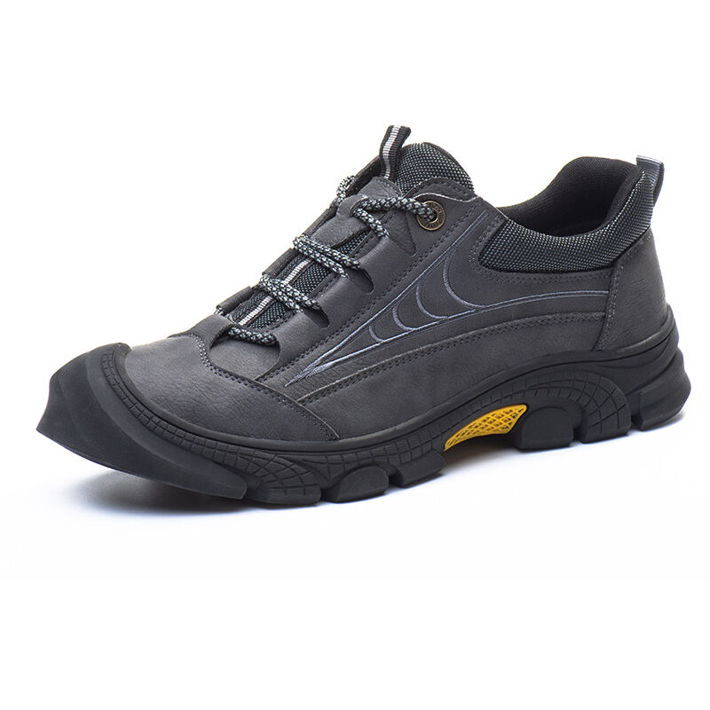 foto del prodotto scarpe da lavoro da uomo, traspiranti, con punta in acciaio, anti sfondamento, anti perforazione, comode, resistenti all usura e allo sporco, taglia
