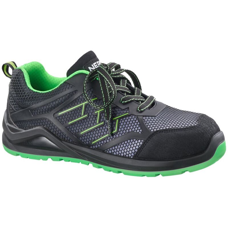 foto del prodotto scarpe da lavoro neri fuego s1p src esd 41 nero verde