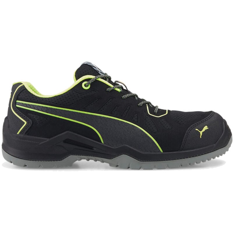 foto del prodotto scarpe da lavoro puma fuse tc green low s1p src esd 42 nero verde