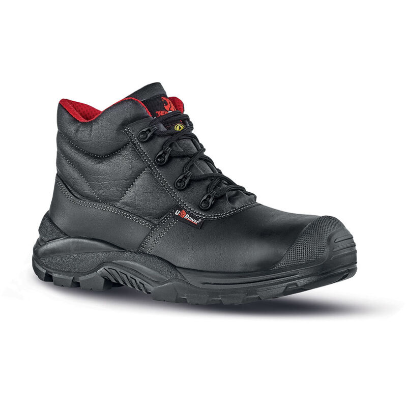 foto del prodotto scarpe di sicurezza alte squirrel s3 esd uk src - nero rosso 48