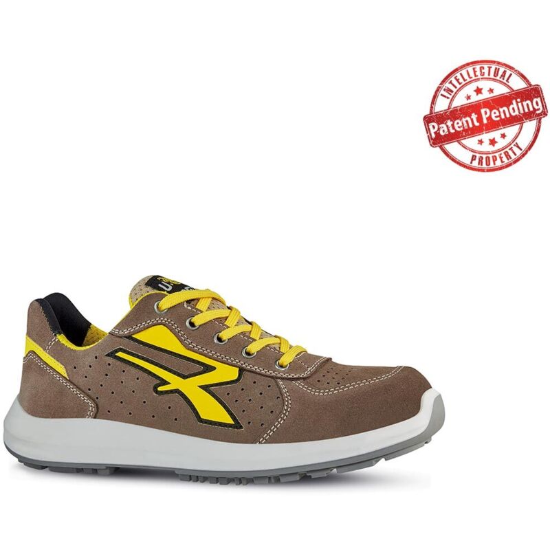 foto del prodotto scarpe di sicurezza basse dorado esd s1p src - marrone giallo 48