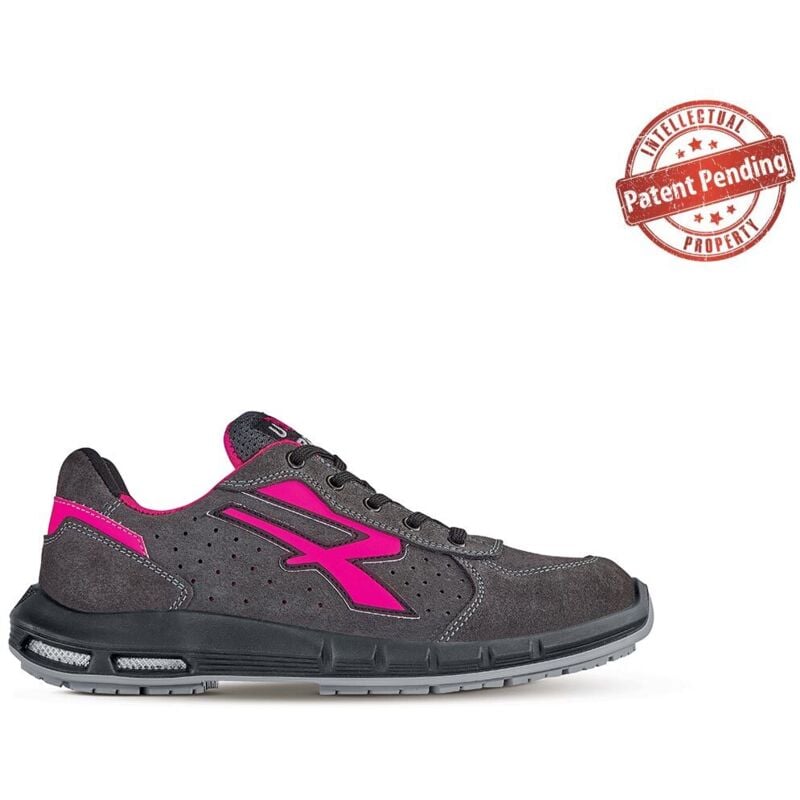 foto del prodotto scarpe di sicurezza basse electra plus esd s1p src - grigio fucsia 37