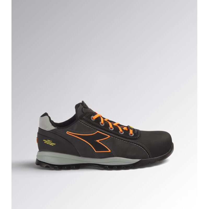 foto del prodotto scarpe di sicurezza basse glove net pro s3l fo sr hro esd - grigio arancione 40