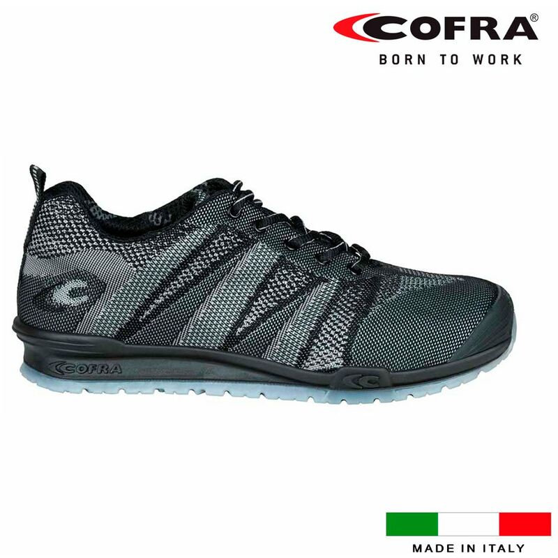 foto del prodotto scarpe di sicurezza cofra fluent nero s1 numero 44