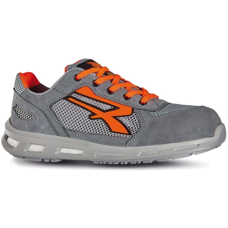 foto del prodotto scarpe estive u power ultra s1p ultra traspiranti grigio arancione 47