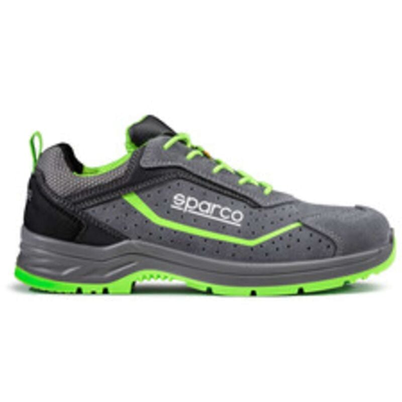 foto del prodotto scarpe felix s1p grigio verde fluo tg 42 sparco
