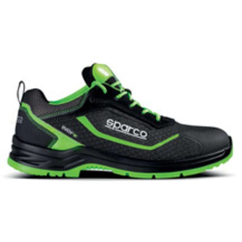 foto del prodotto scarpe forester s3 nero verde fluo tg 47 sparco